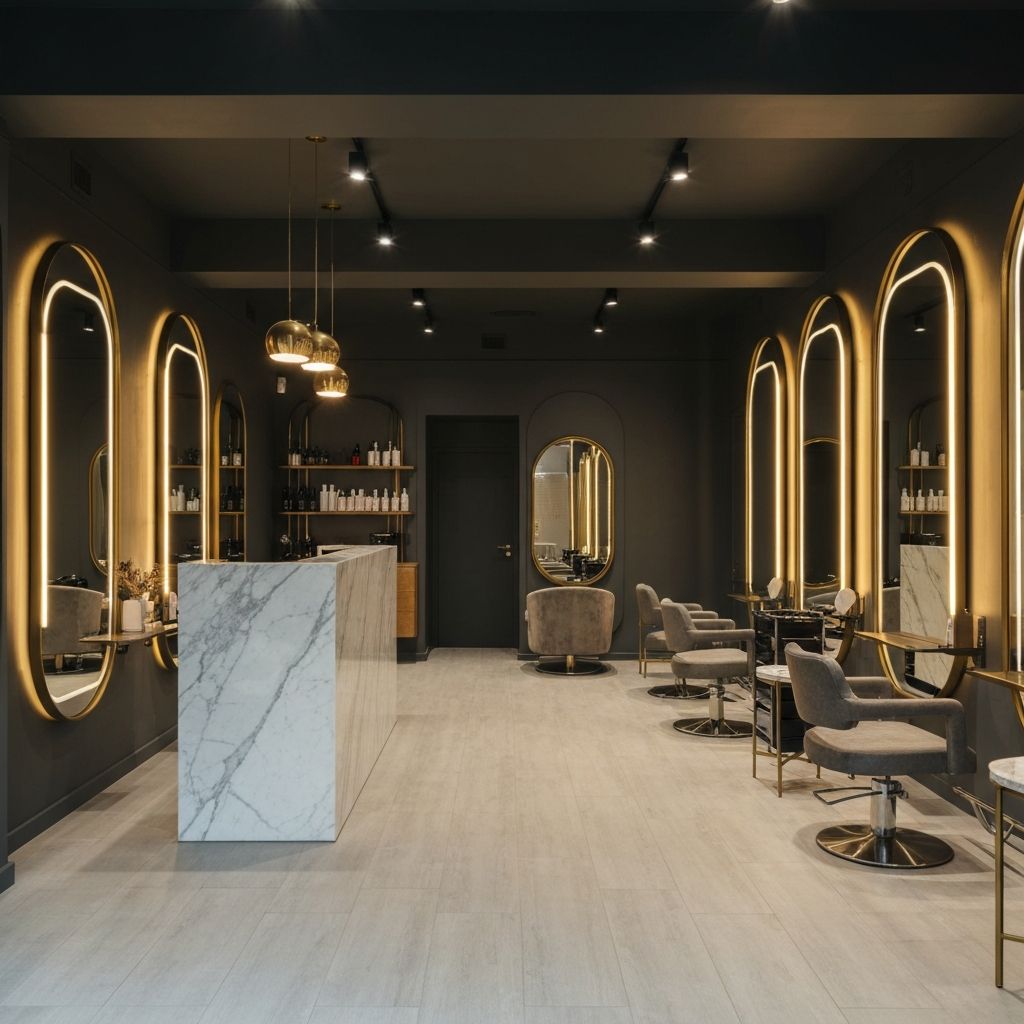 Inside Aurum Salon